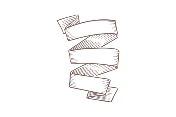 Download Sketch Vintage Banner. Hand Drawn Curved - Hand drawn Collection