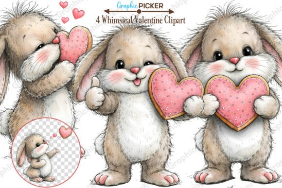 Download Whimsical Valentine Clipart, Valentine - Premium Resources