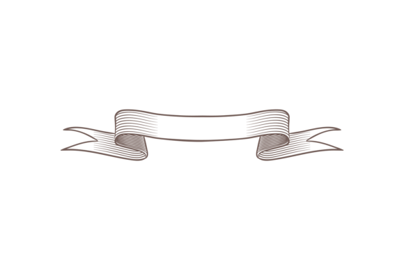 Download Hand Drawn Ribbon. Curved Ribbon in Sket - Hand drawn Collection