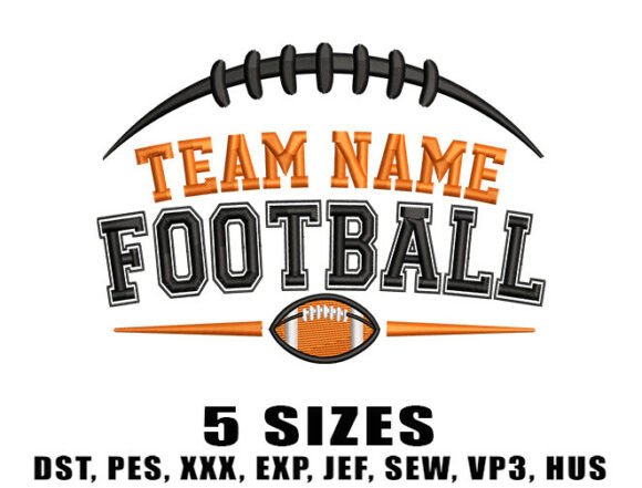 Download Football Team Embroidery Design - Embroidery design Collection