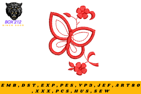 Download Butterfly Digital Embroidery Design - Embroidery design Collection